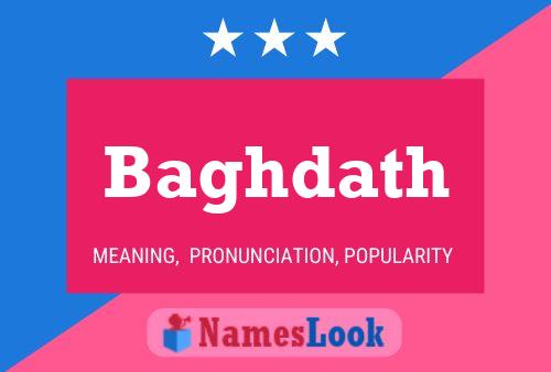 Baghdath Namensposter