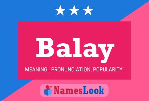 Balay Namensposter