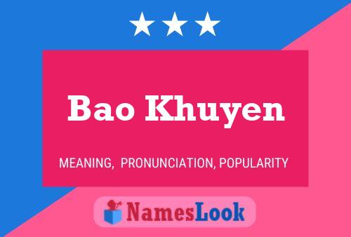 Bao Khuyen Namensposter