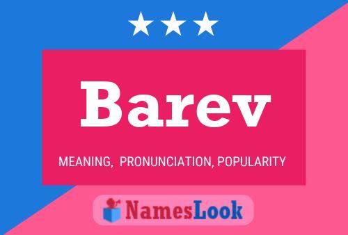 Barev Namensposter