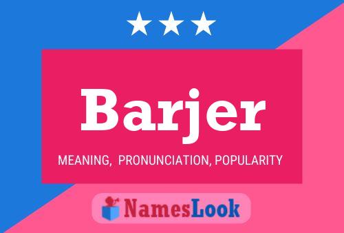 Barjer Namensposter