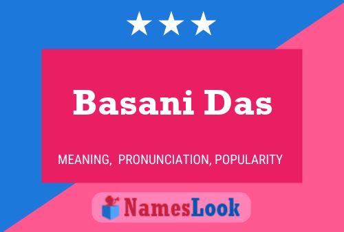 Basani Das Namensposter