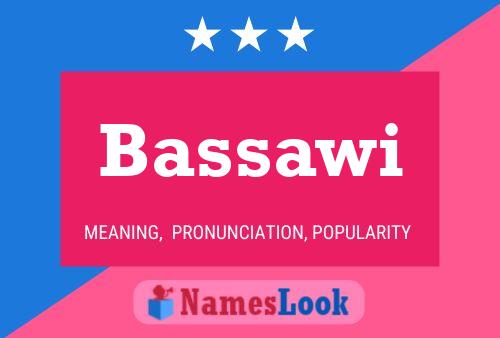 Bassawi Namensposter