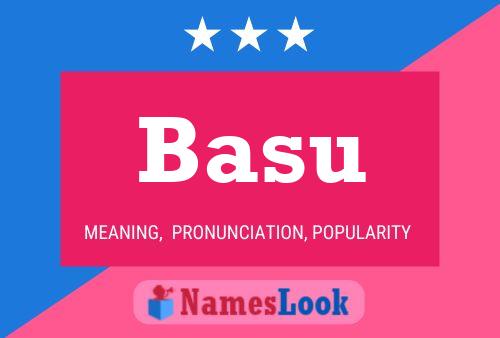 Basu Namensposter