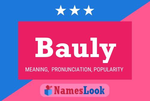 Bauly Namensposter