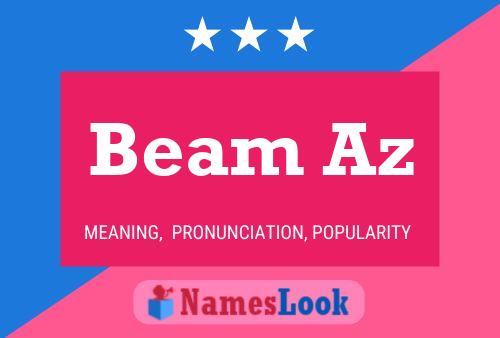 Beam Az Namensposter