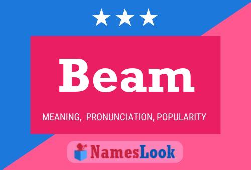 Beam Namensposter