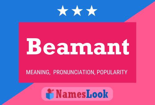 Beamant Namensposter