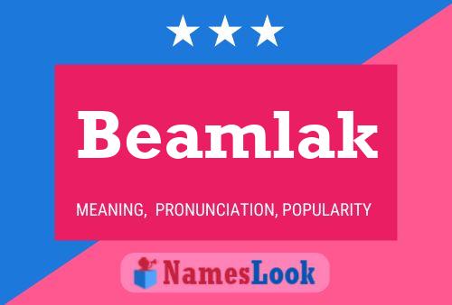 Beamlak Namensposter