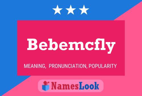 Bebemcfly Namensposter