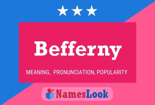 Befferny Namensposter