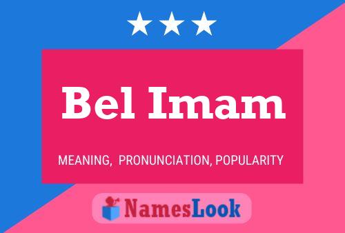 Bel Imam Namensposter