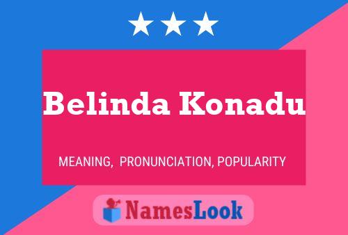 Belinda Konadu Namensposter