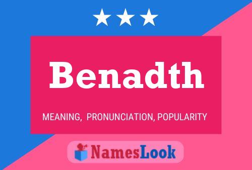 Benadth Namensposter