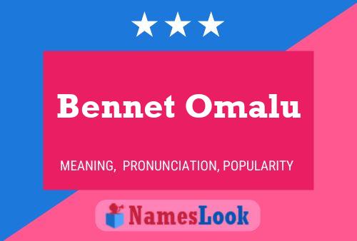 Bennet Omalu Namensposter