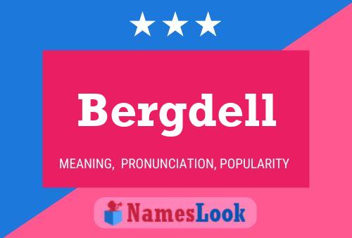 Bergdell Namensposter