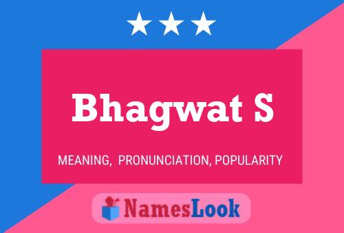 Bhagwat S Namensposter