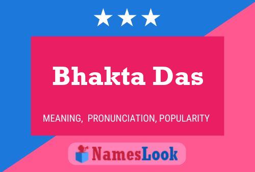 Bhakta Das Namensposter