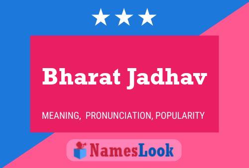 Bharat Jadhav Namensposter