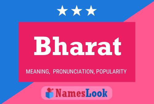 Bharat Namensposter