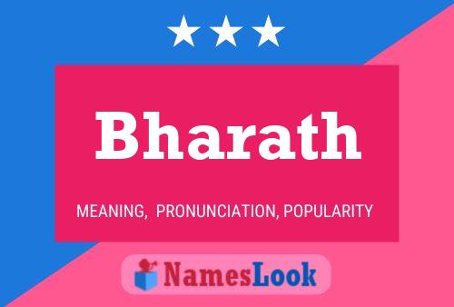 Bharath Namensposter