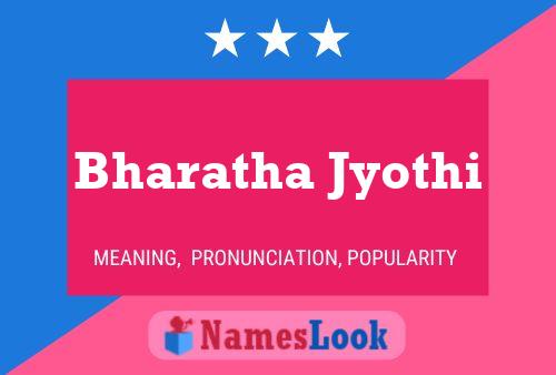 Bharatha Jyothi Namensposter