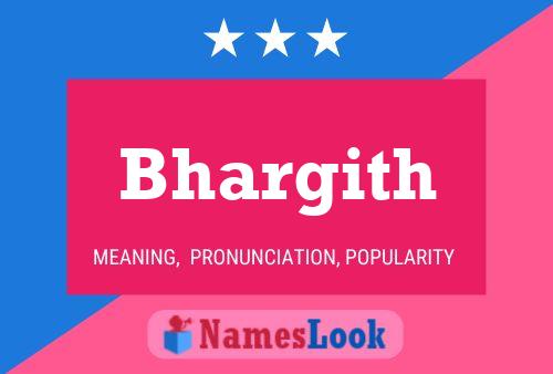 Bhargith Namensposter