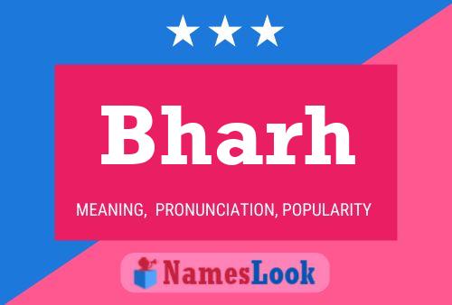 Bharh Namensposter