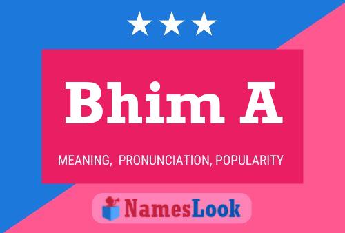 Bhim A Namensposter