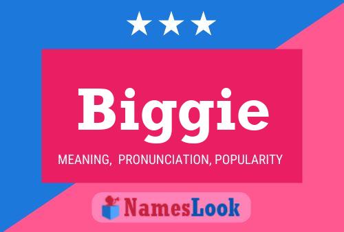 Biggie Namensposter