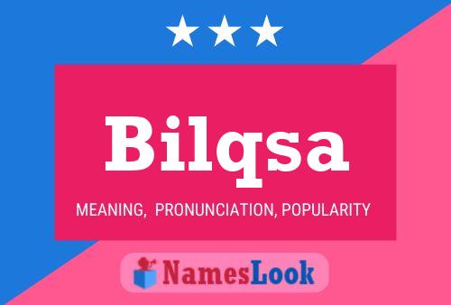 Bilqsa Namensposter