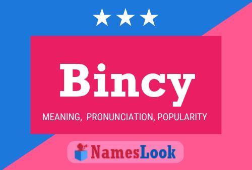 Bincy Namensposter