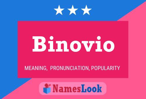 Binovio Namensposter