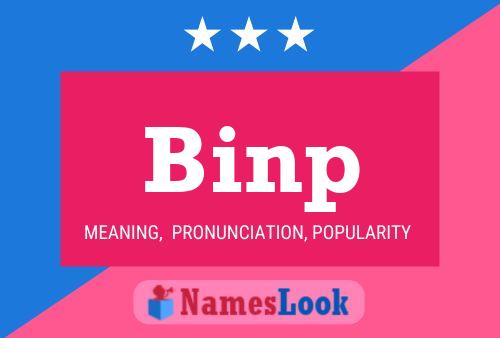 Binp Namensposter