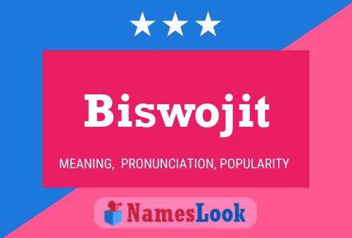 Biswojit Namensposter