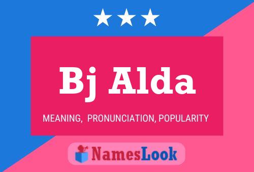 Bj Alda Namensposter