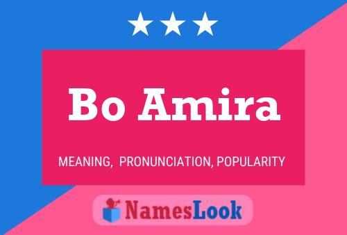 Bo Amira Namensposter