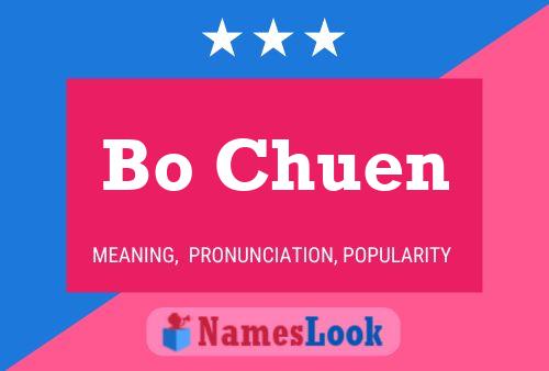 Bo Chuen Namensposter