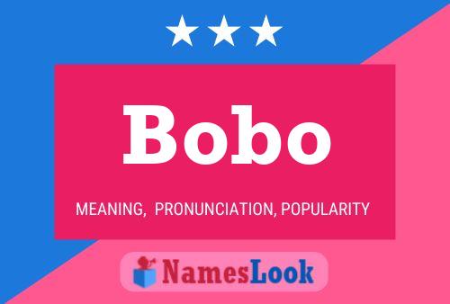 Bobo Namensposter