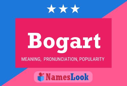 Bogart Namensposter