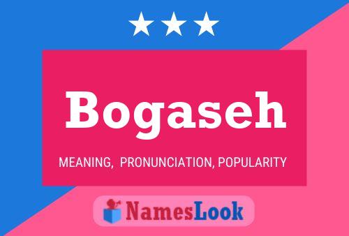 Bogaseh Namensposter