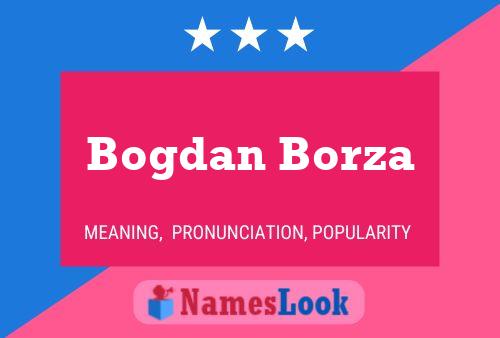 Bogdan Borza Namensposter