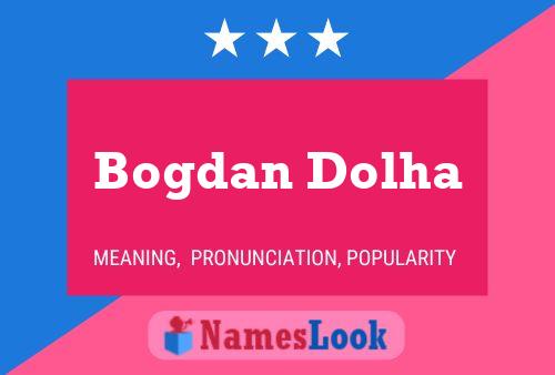 Bogdan Dolha Namensposter