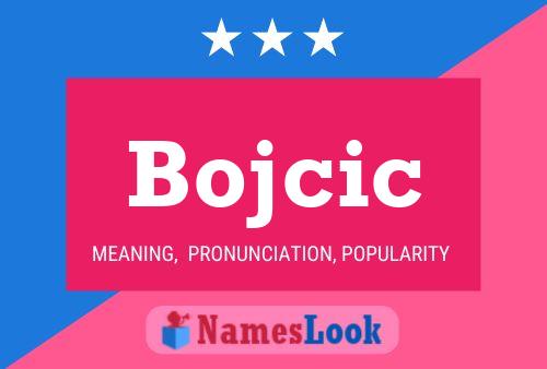 Bojcic Namensposter