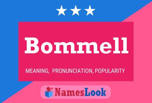 Bommell Namensposter