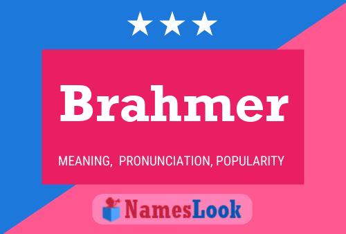 Brahmer Namensposter