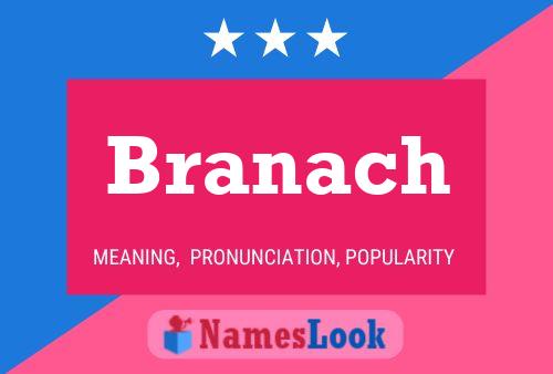 Branach Namensposter