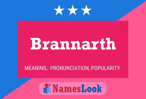 Brannarth Namensposter