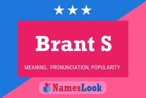 Brant S Namensposter