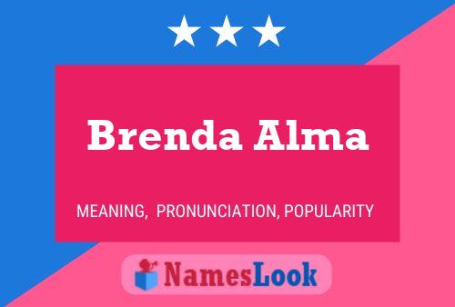 Brenda Alma Namensposter